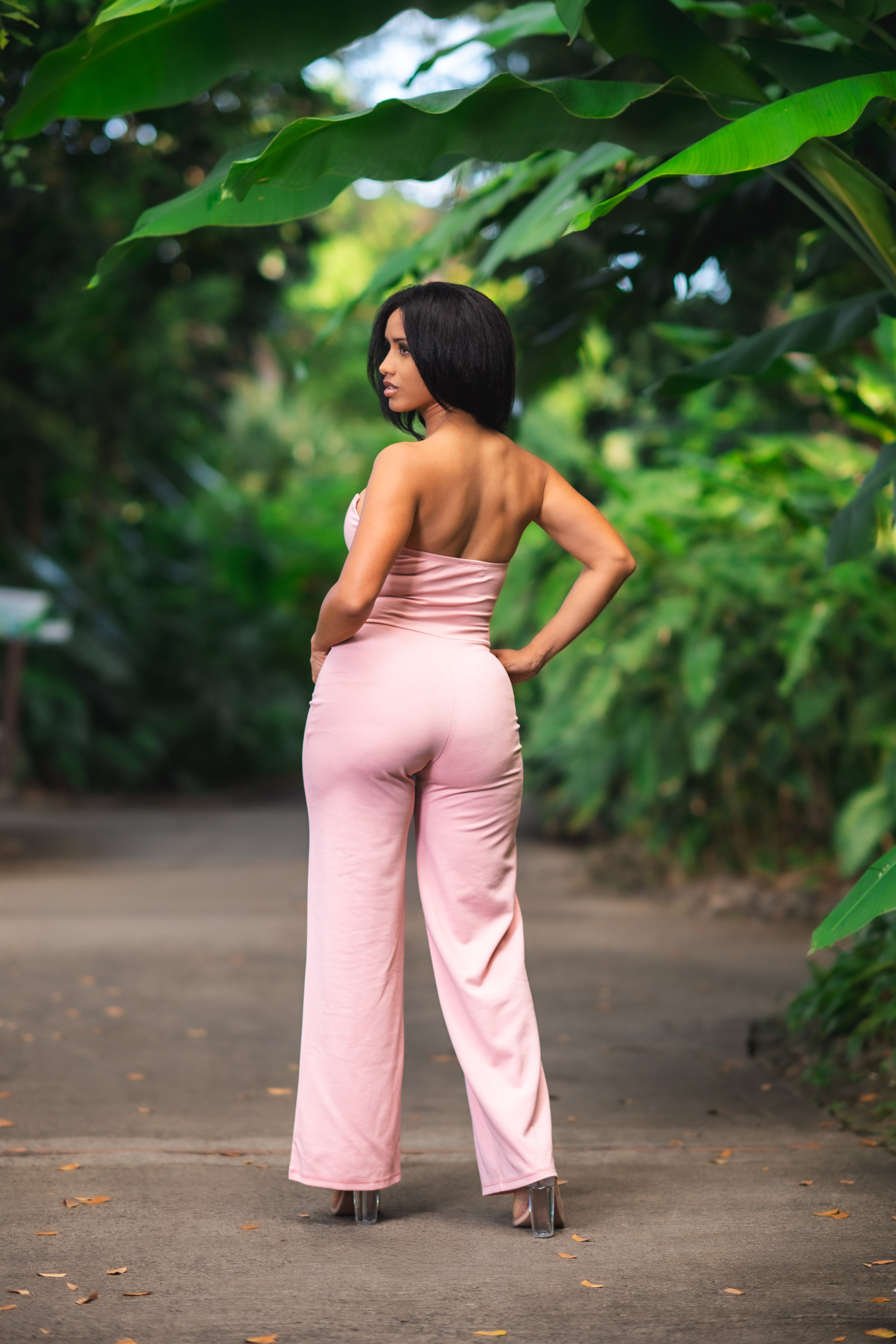 Soft Frame - Combinaison rose pastel