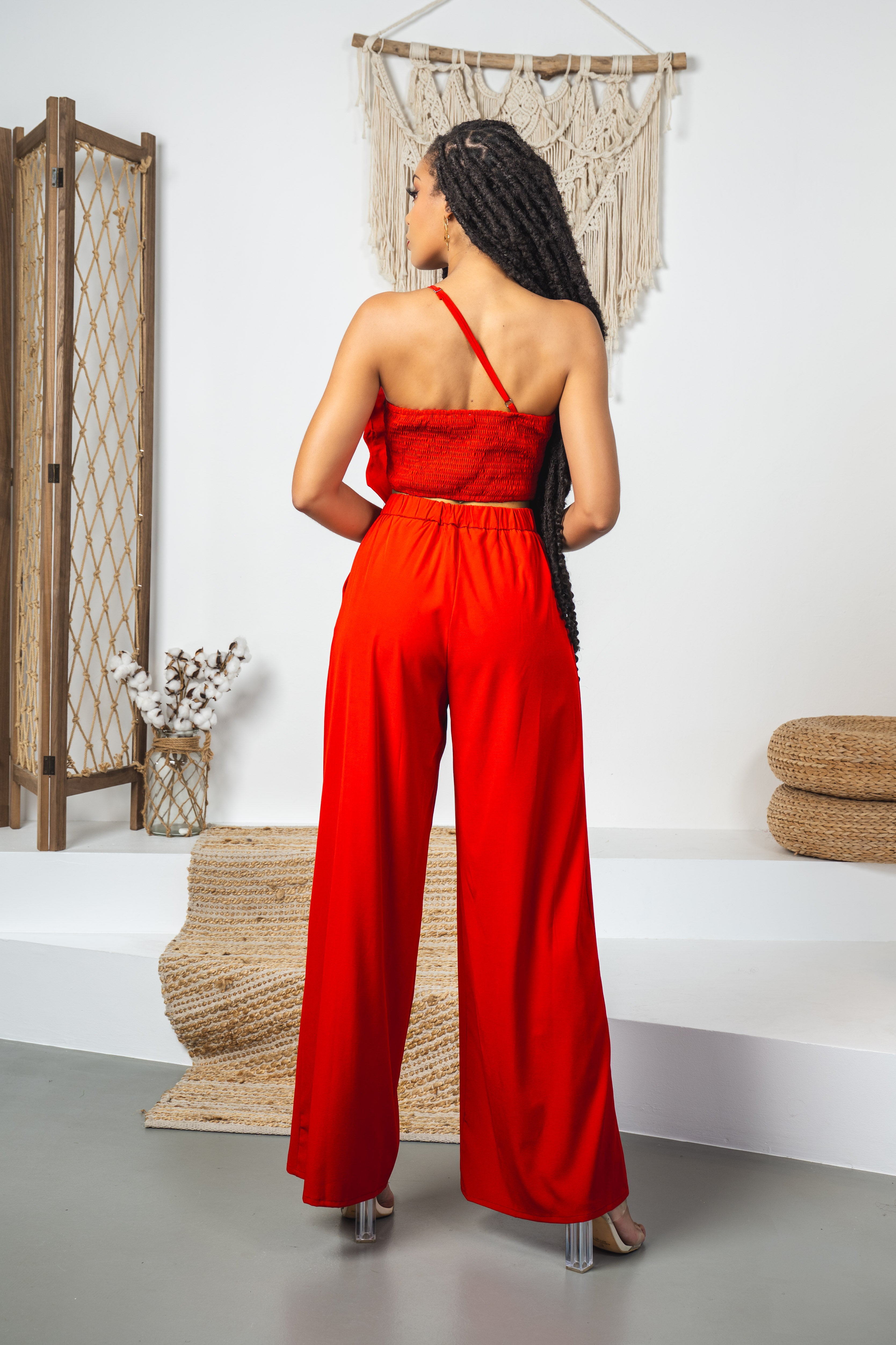 Blissfully yours - PANTALON rouge