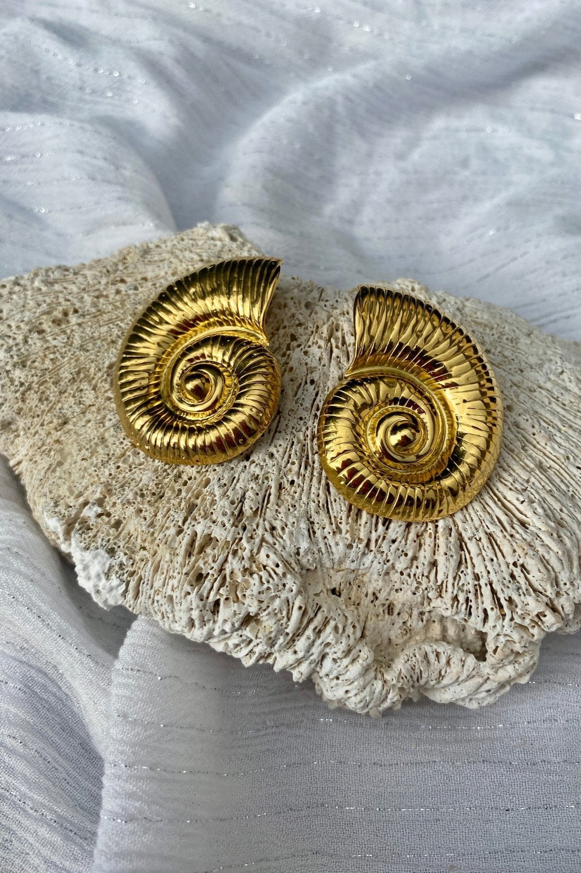 Boucles d'oreilles COQUILLAGES ESCARGOTS