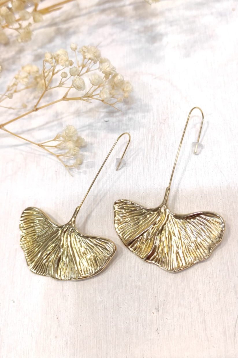 Boucles d'oreilles GINGKO