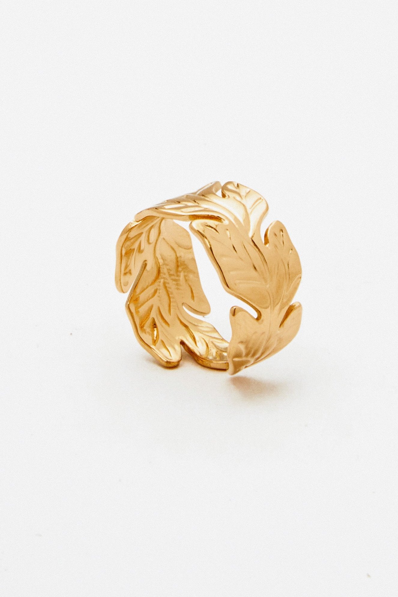 Bague ÉPAISSE FEUILLES