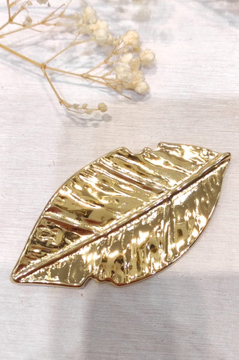 Broche FEUILLE CAFEIER