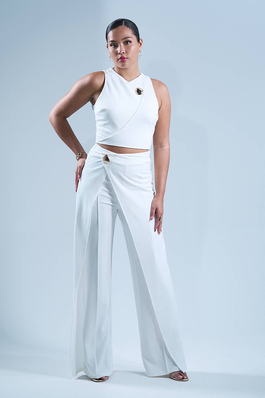 Blanca Reina - Ensemble pantalon blanc