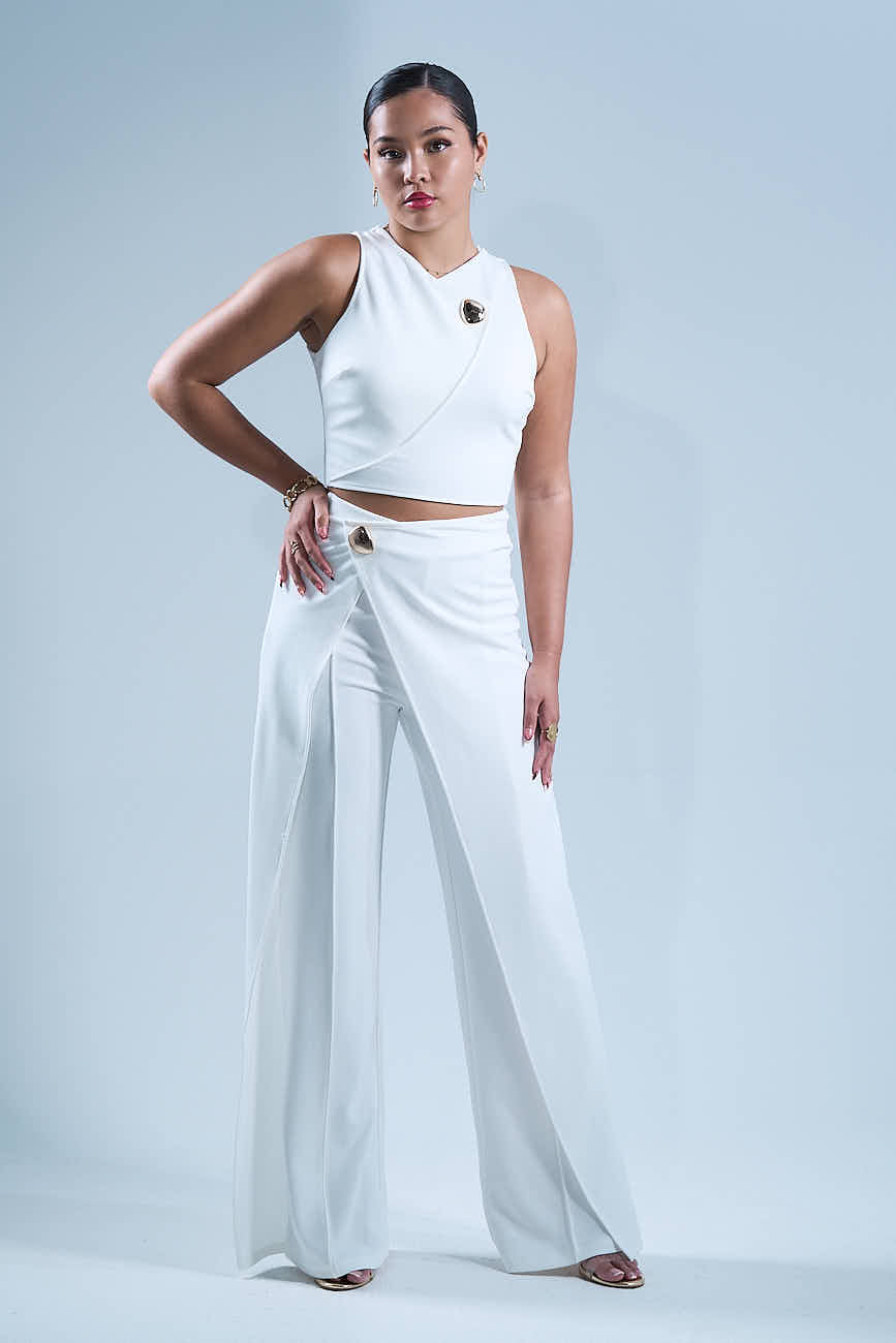 Blanca Reina - Ensemble pantalon blanc