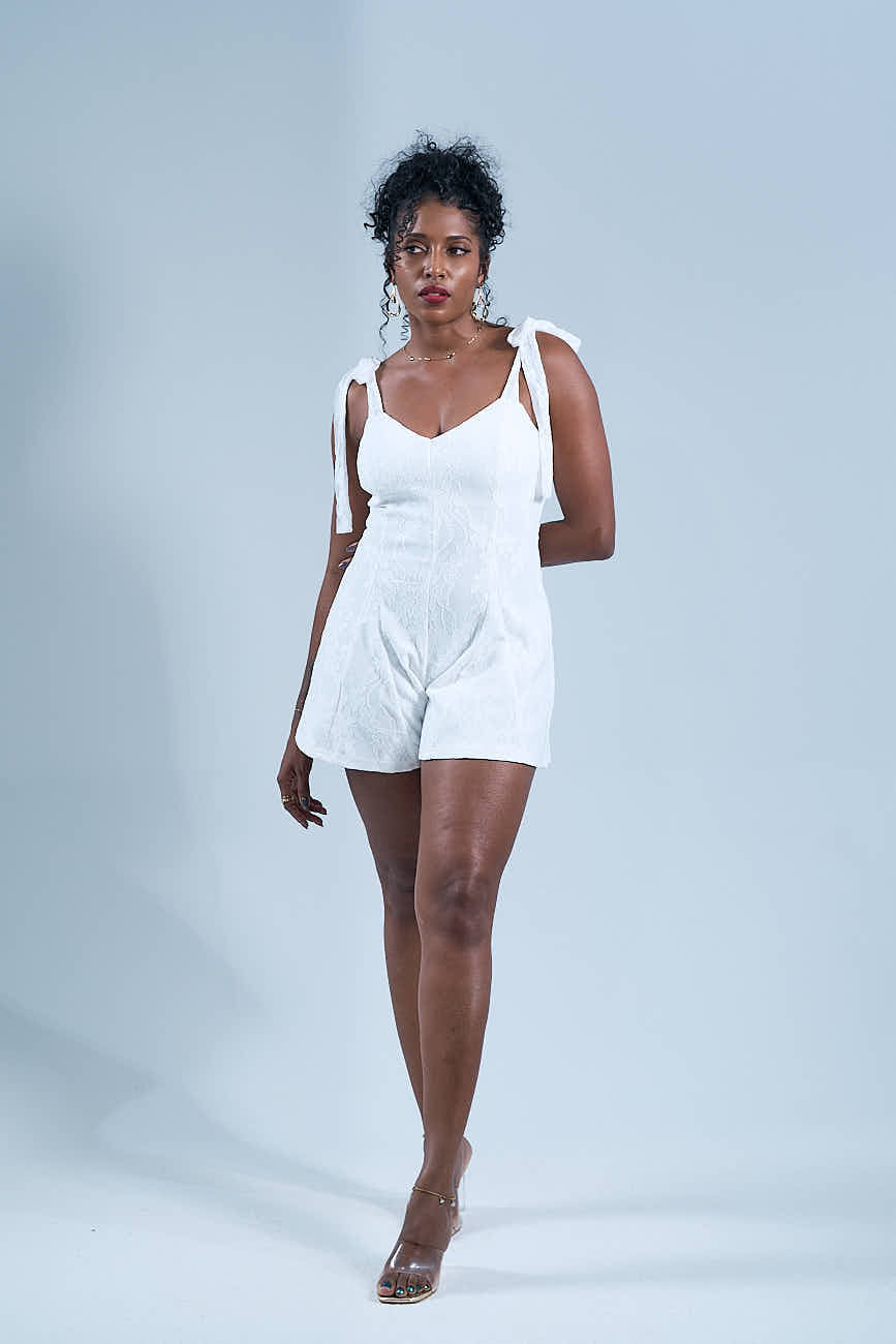 White Rush - Combishort en dentelle