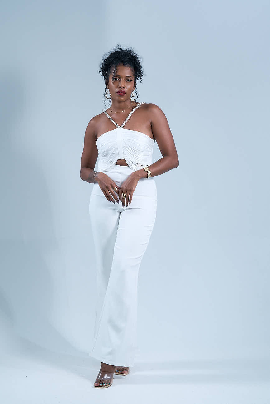 Alma Blanca - Combinaison pantalon Blanche