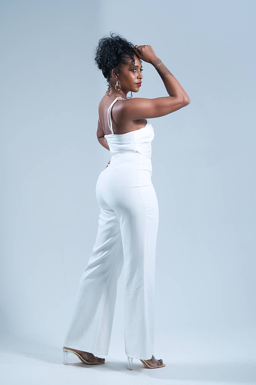 Alma Blanca - Combinaison pantalon Blanche