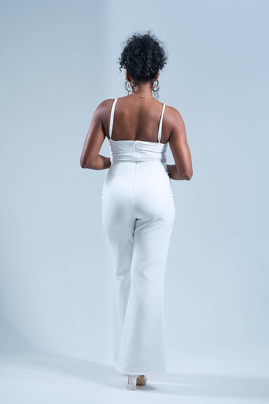 Alma Blanca - Combinaison pantalon Blanche