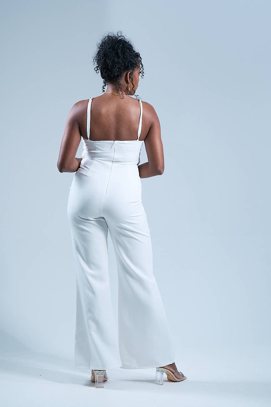 Alma Blanca - Combinaison pantalon Blanche