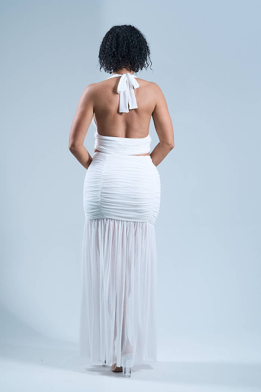 White Fantasy - Ensemble jupe blanc