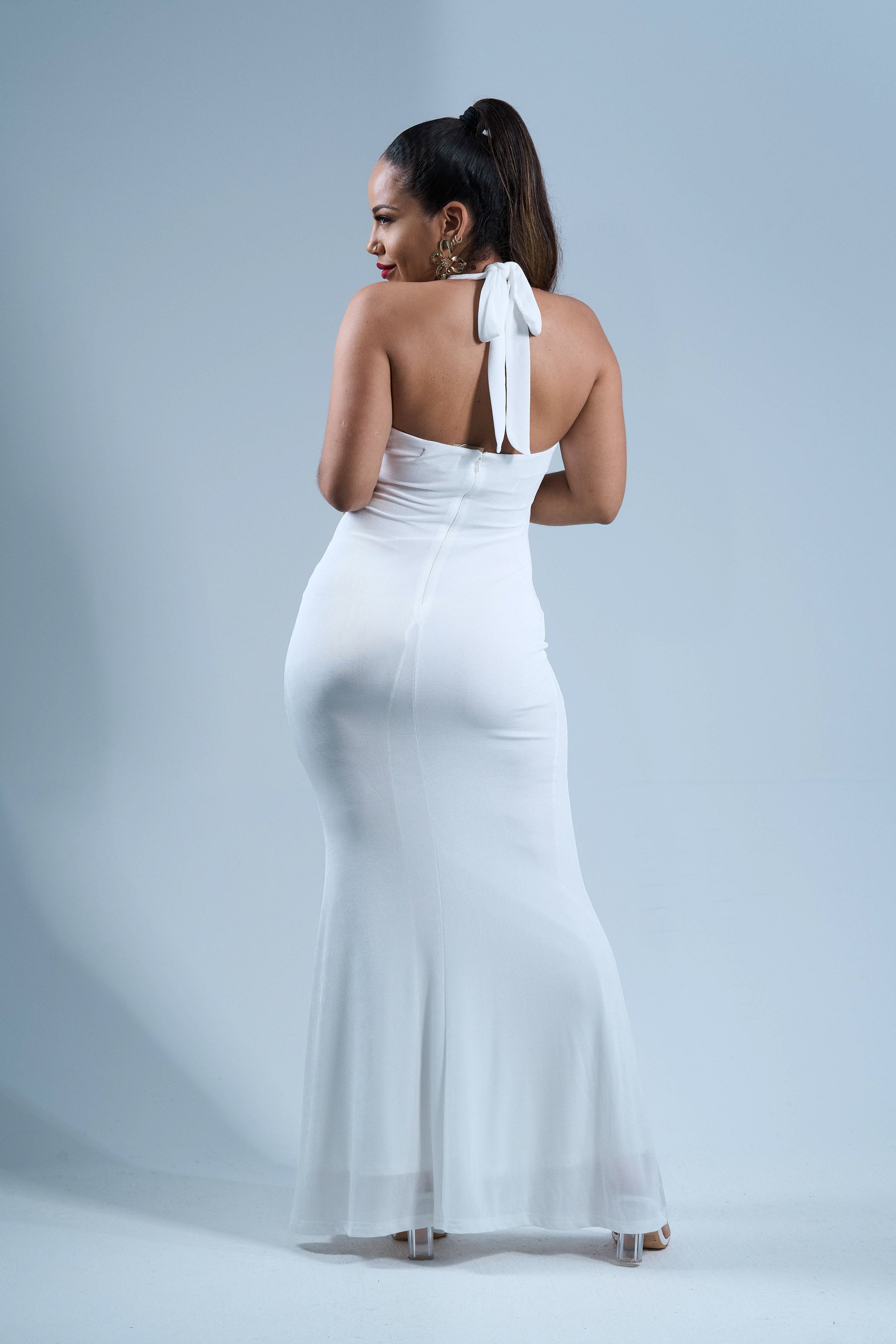 Nieve - Robe longue blanche