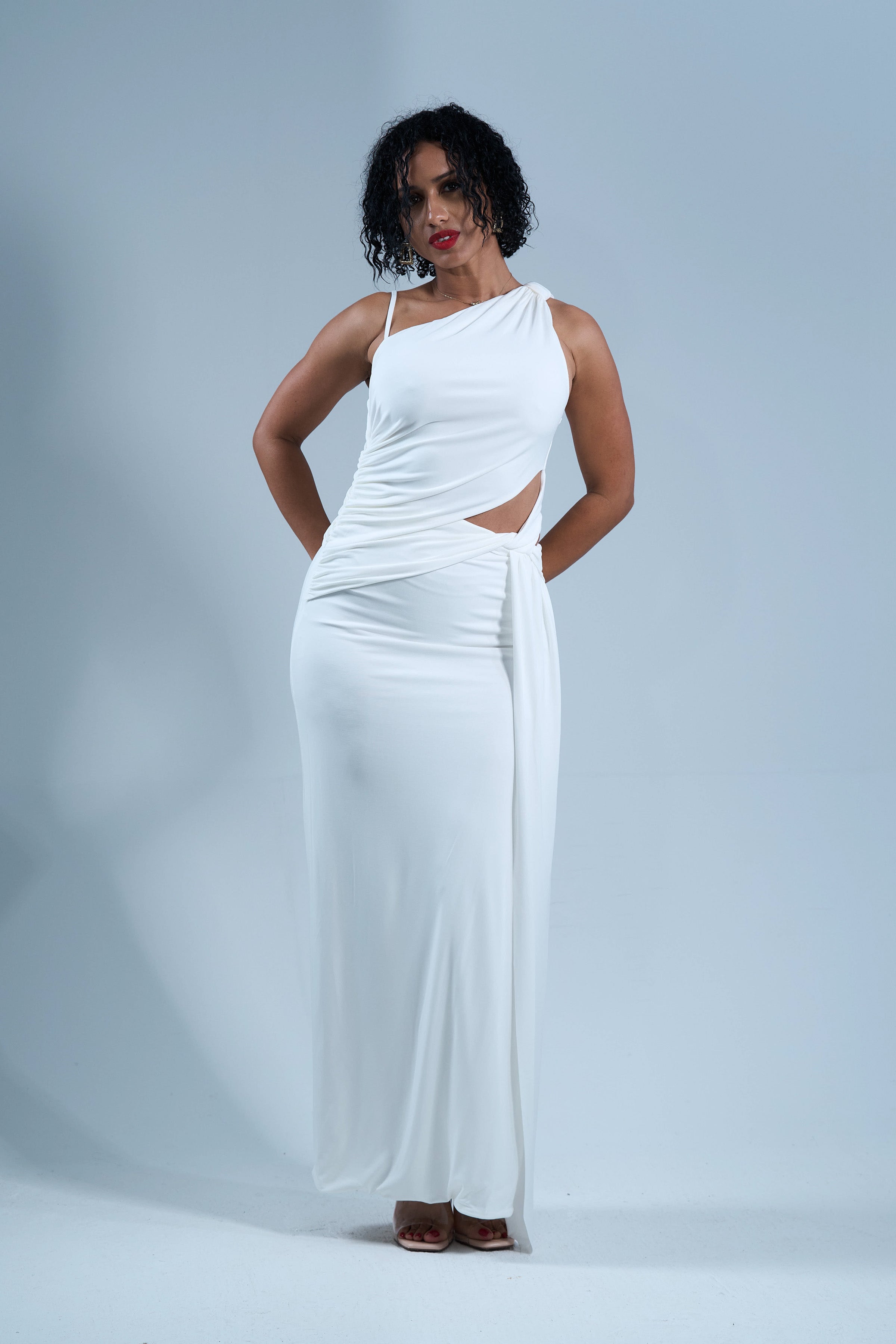 Alba Night - Robe longue Blanche