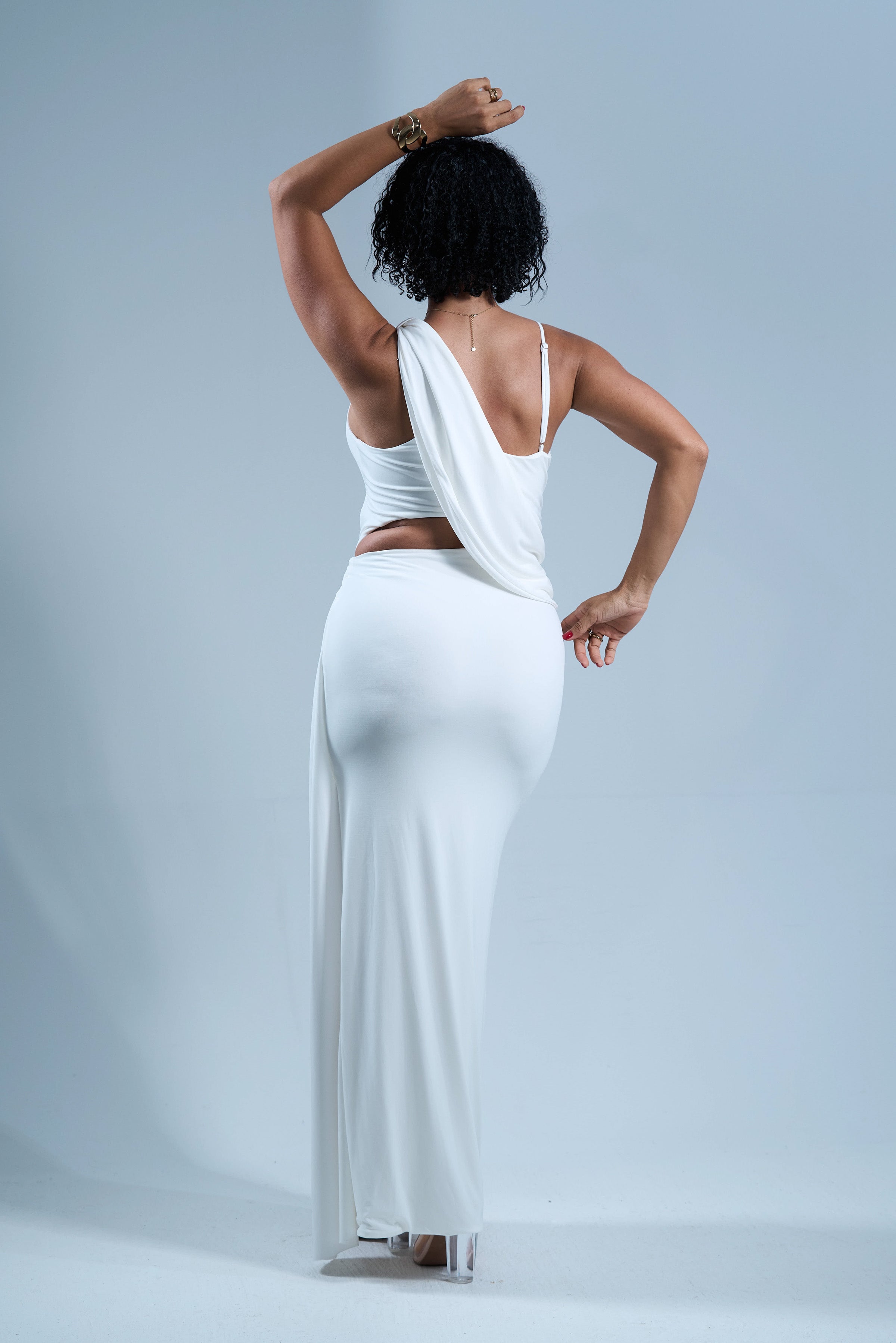 Alba Night - Robe longue Blanche