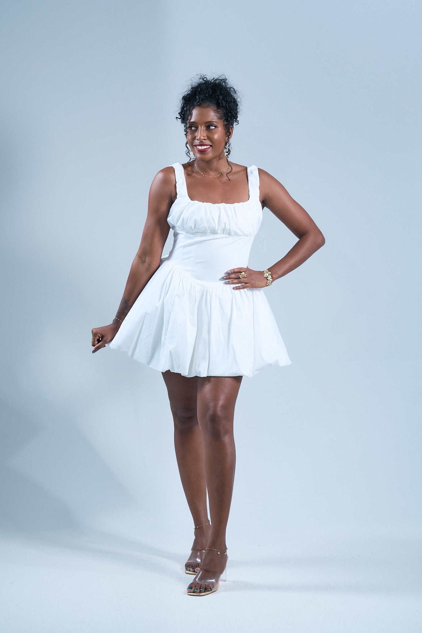 Little doll - Mini robe évasée