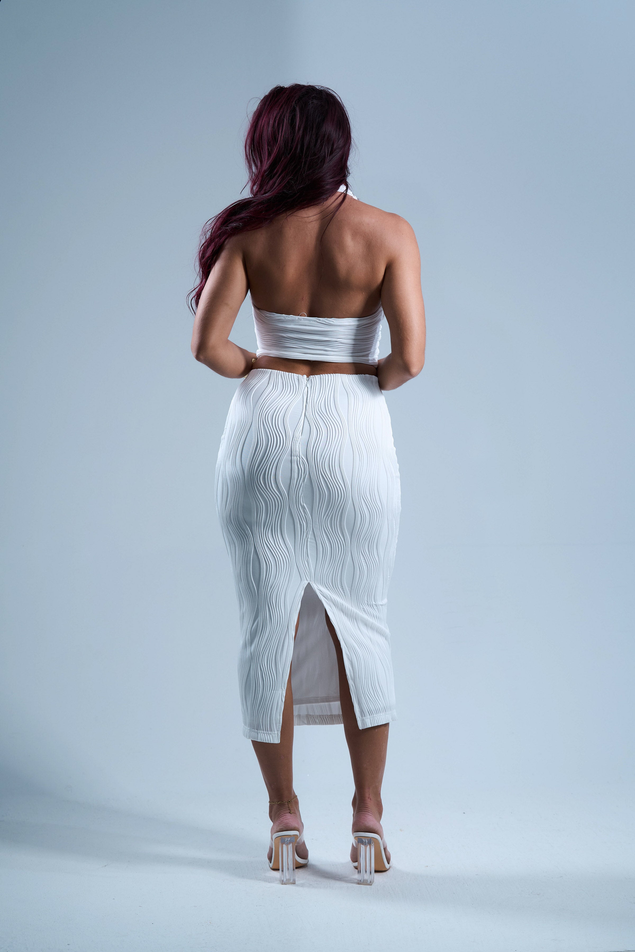 Pure Night - Ensemble jupe blanc