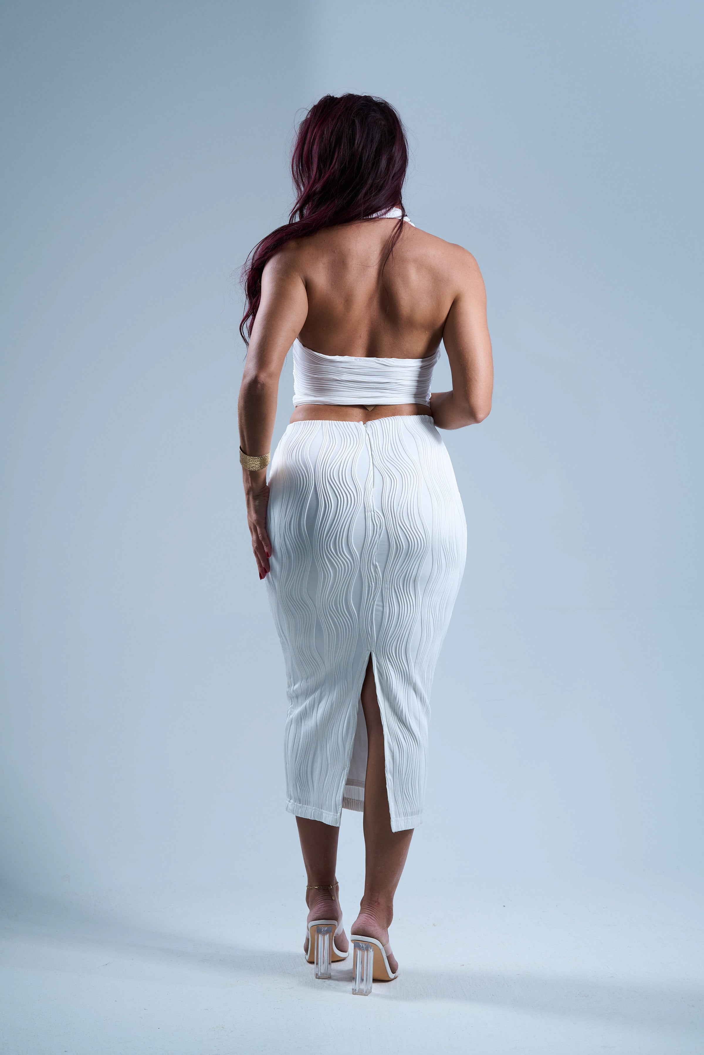 Pure Night - Ensemble jupe blanc