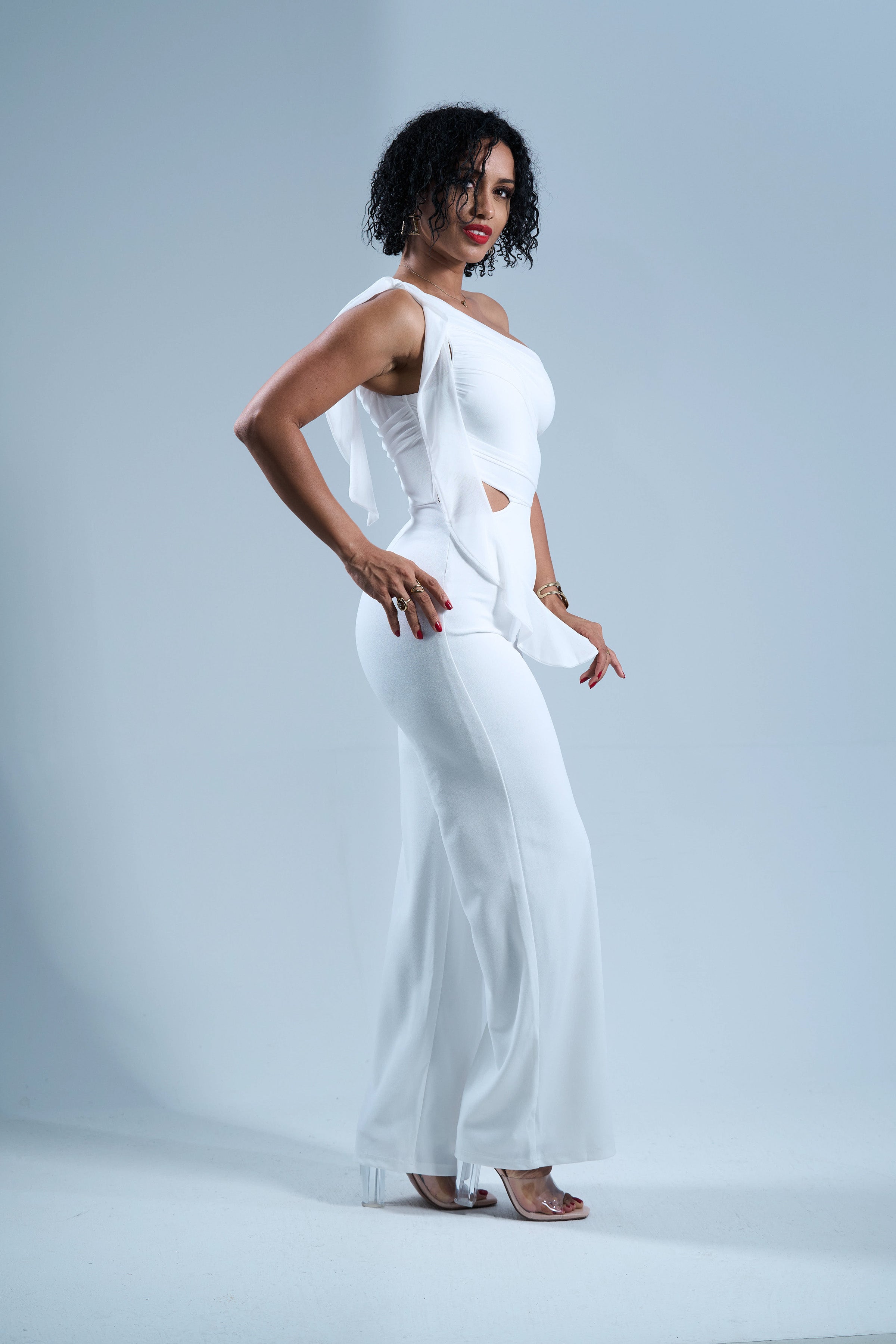 Lunar Kiss - Combinaison pantalon Blanche