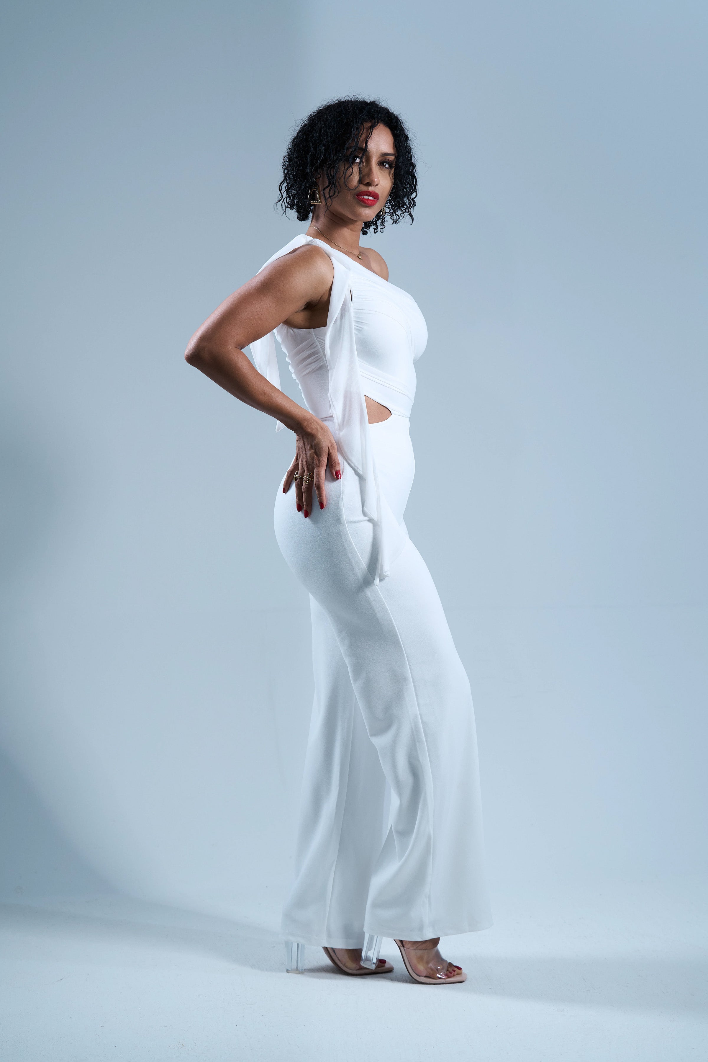 Lunar Kiss - Combinaison pantalon Blanche