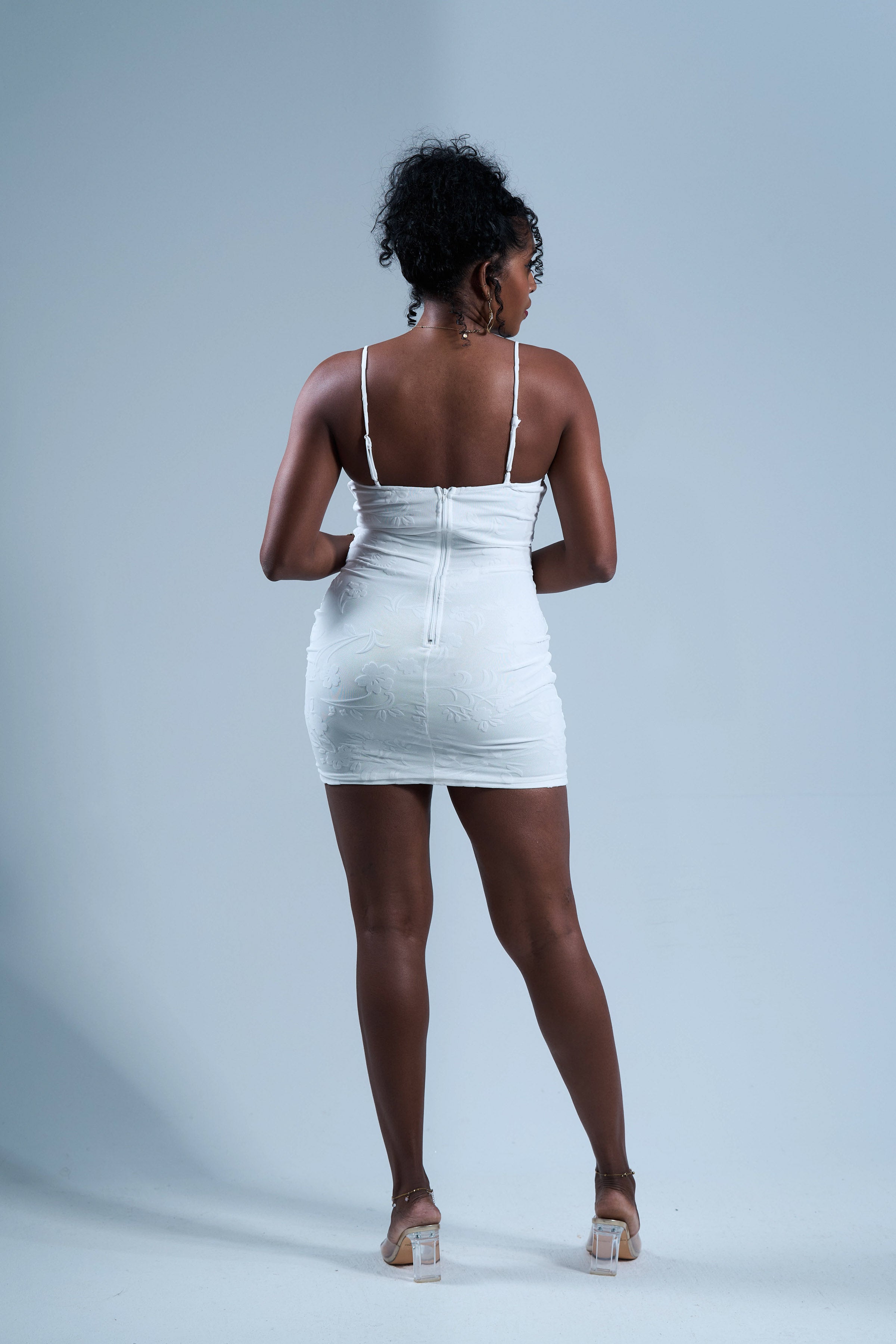 Velvet Kiss - Mini robe en velours