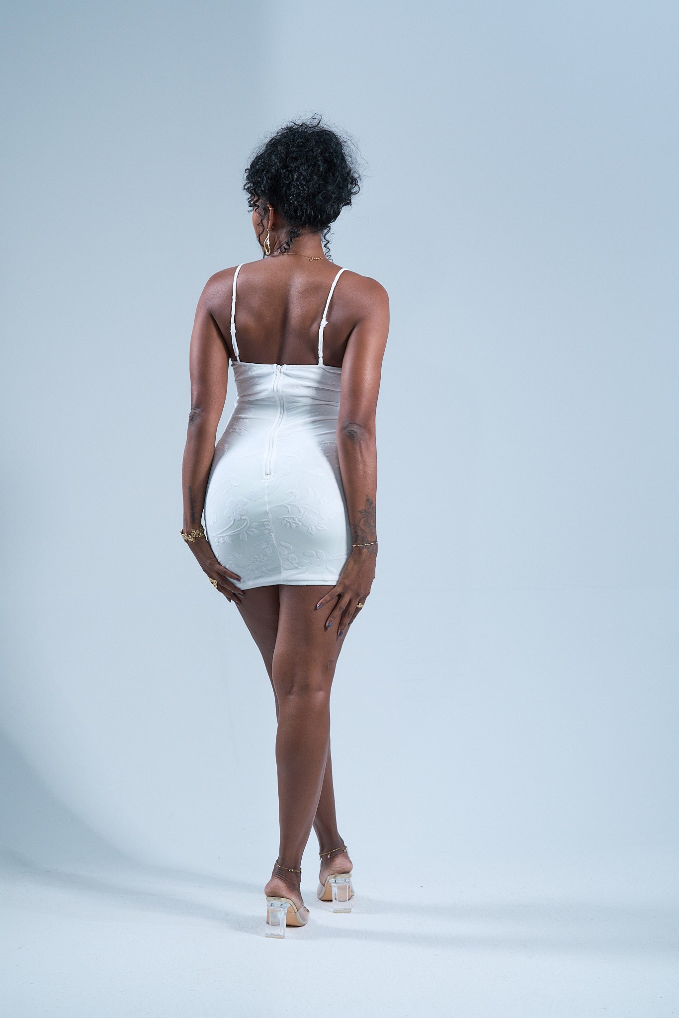 Velvet Kiss - Mini robe en velours