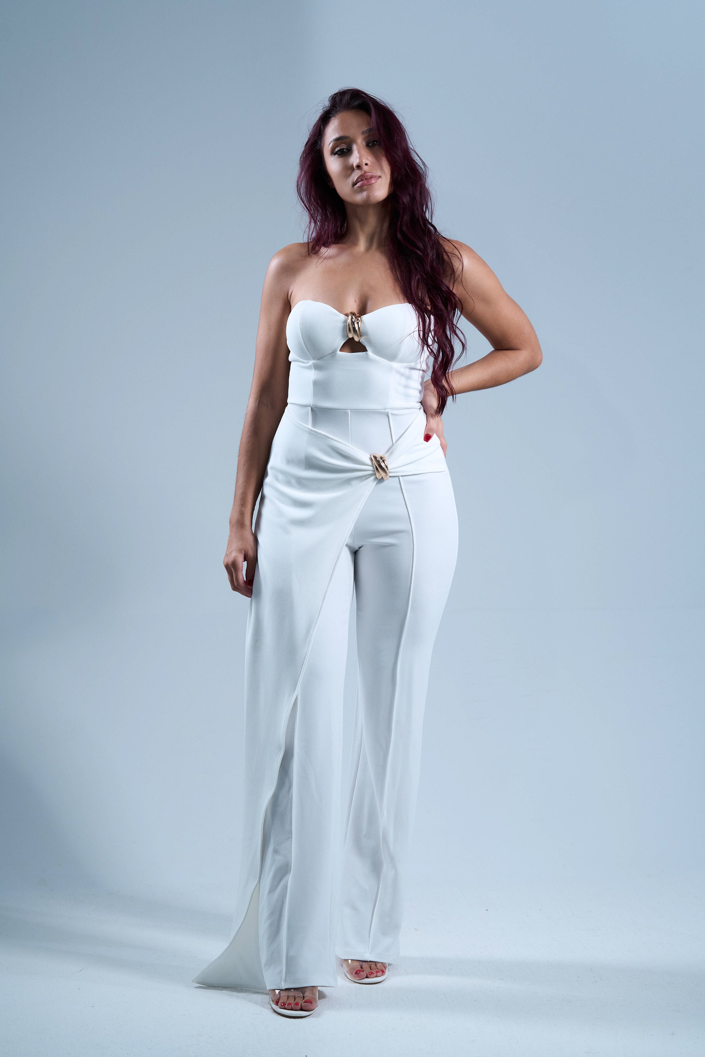 Holy Glam - Combinaison pantalon Blanche