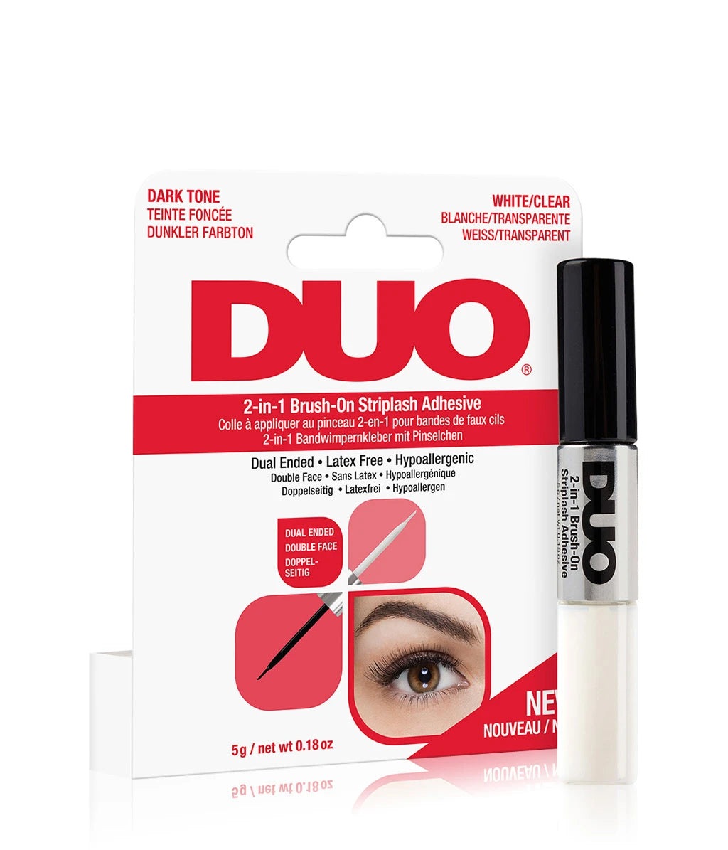 DUO- Colle faux-cils teinte foncée