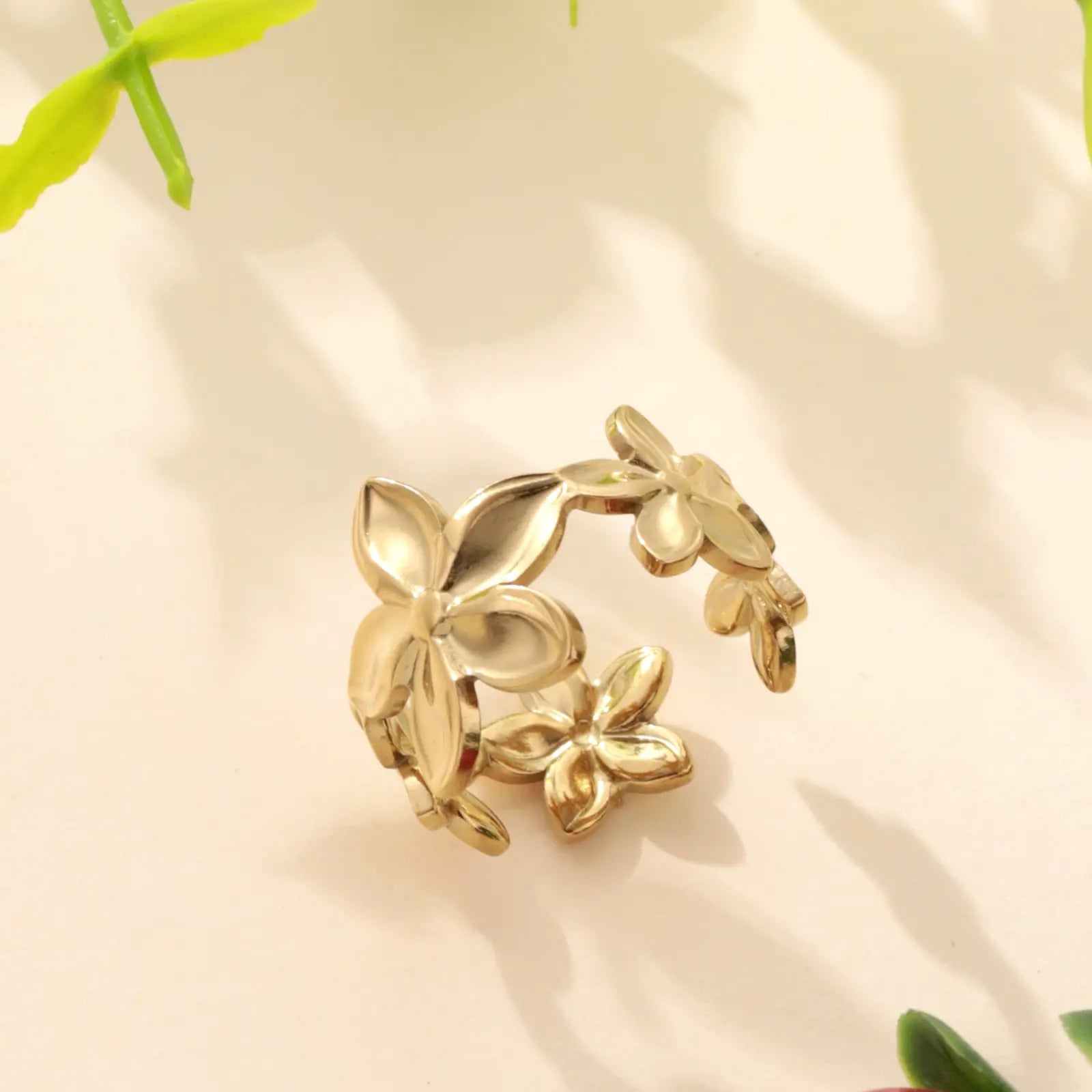 Nahla - Bague acier inoxydable