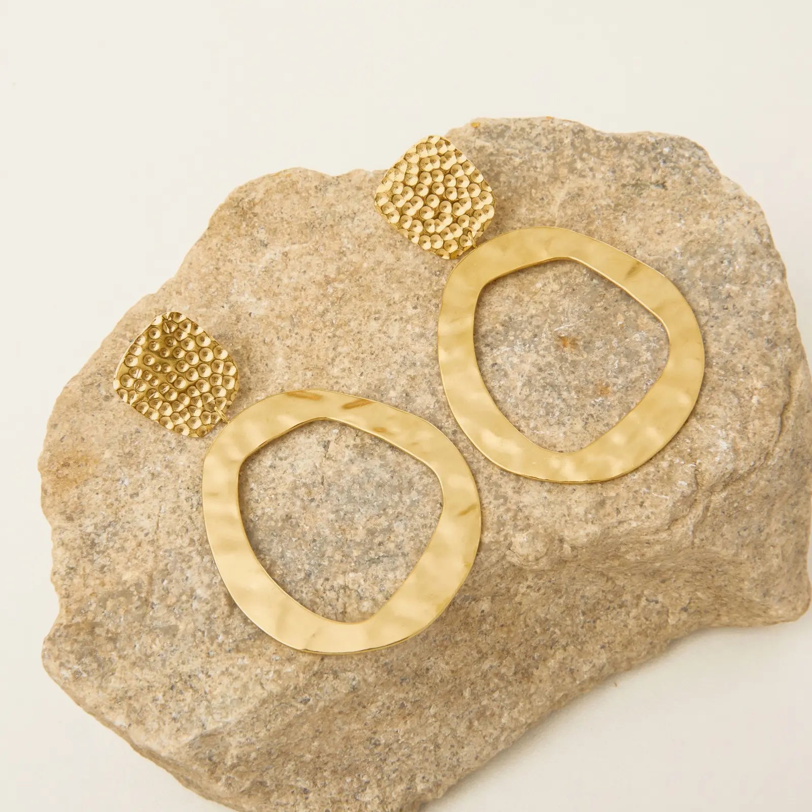 Gilded - Boucles d'oreilles acier inoxydable