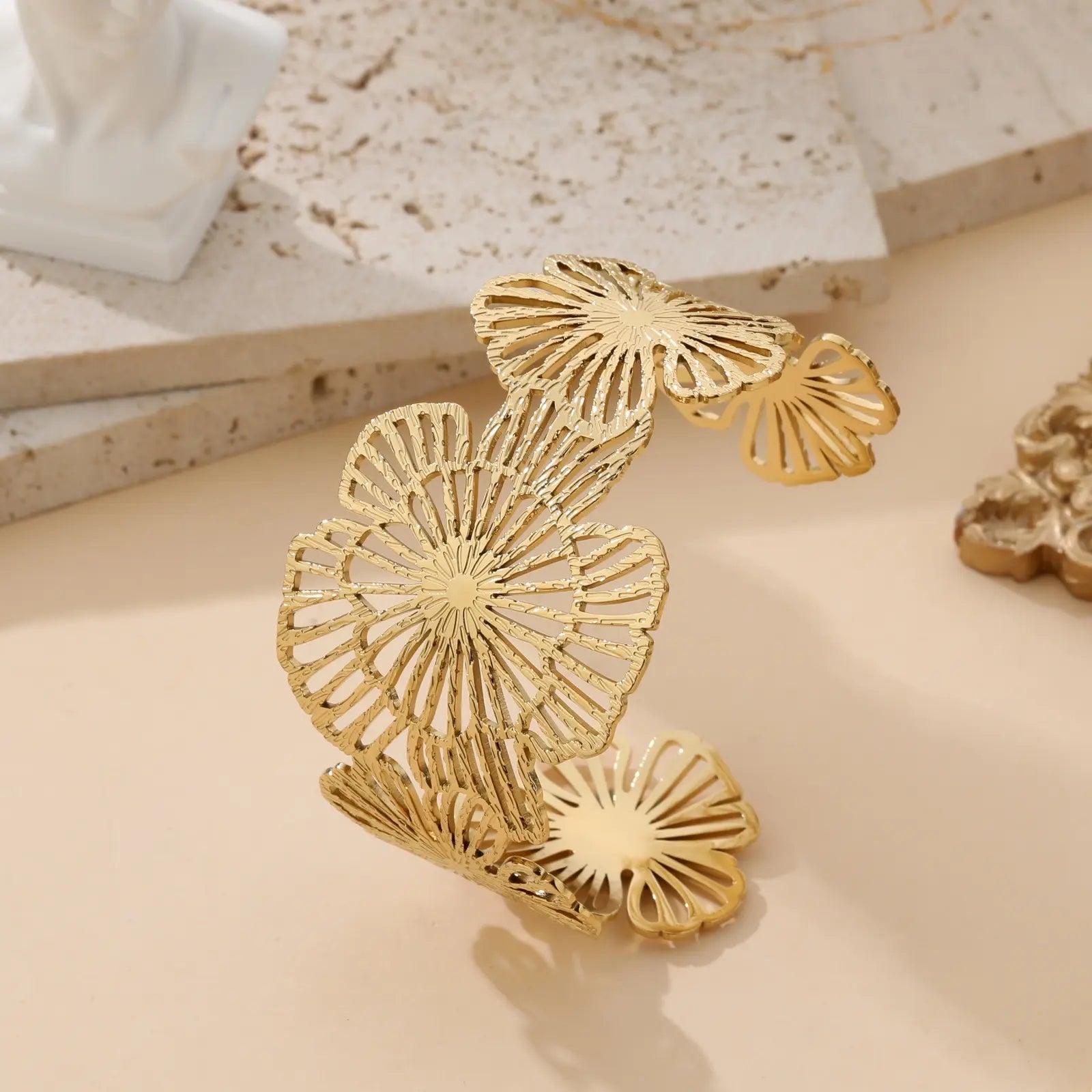 Caresse - Jonc acier inoxydable