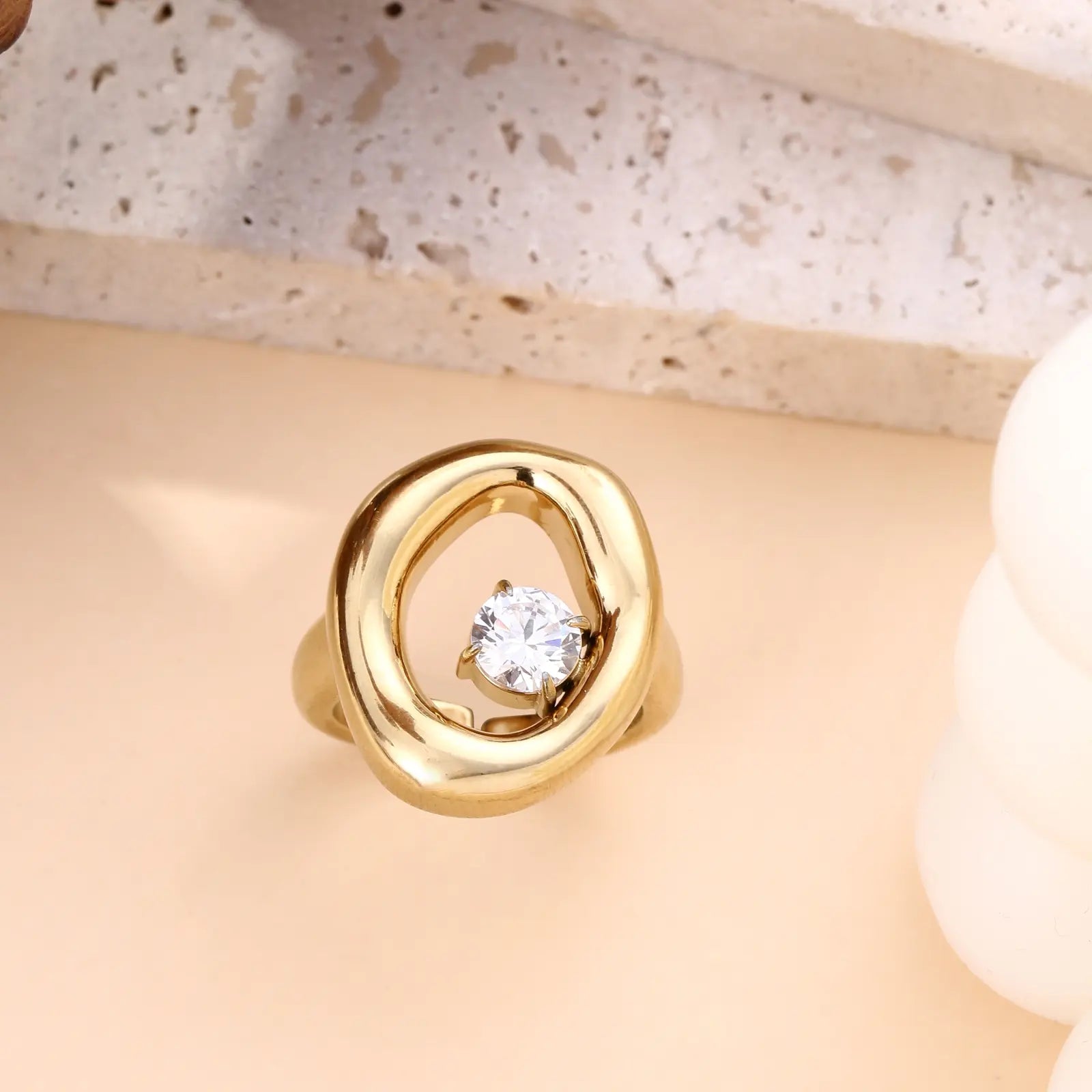 Anara - Bague acier inoxydable