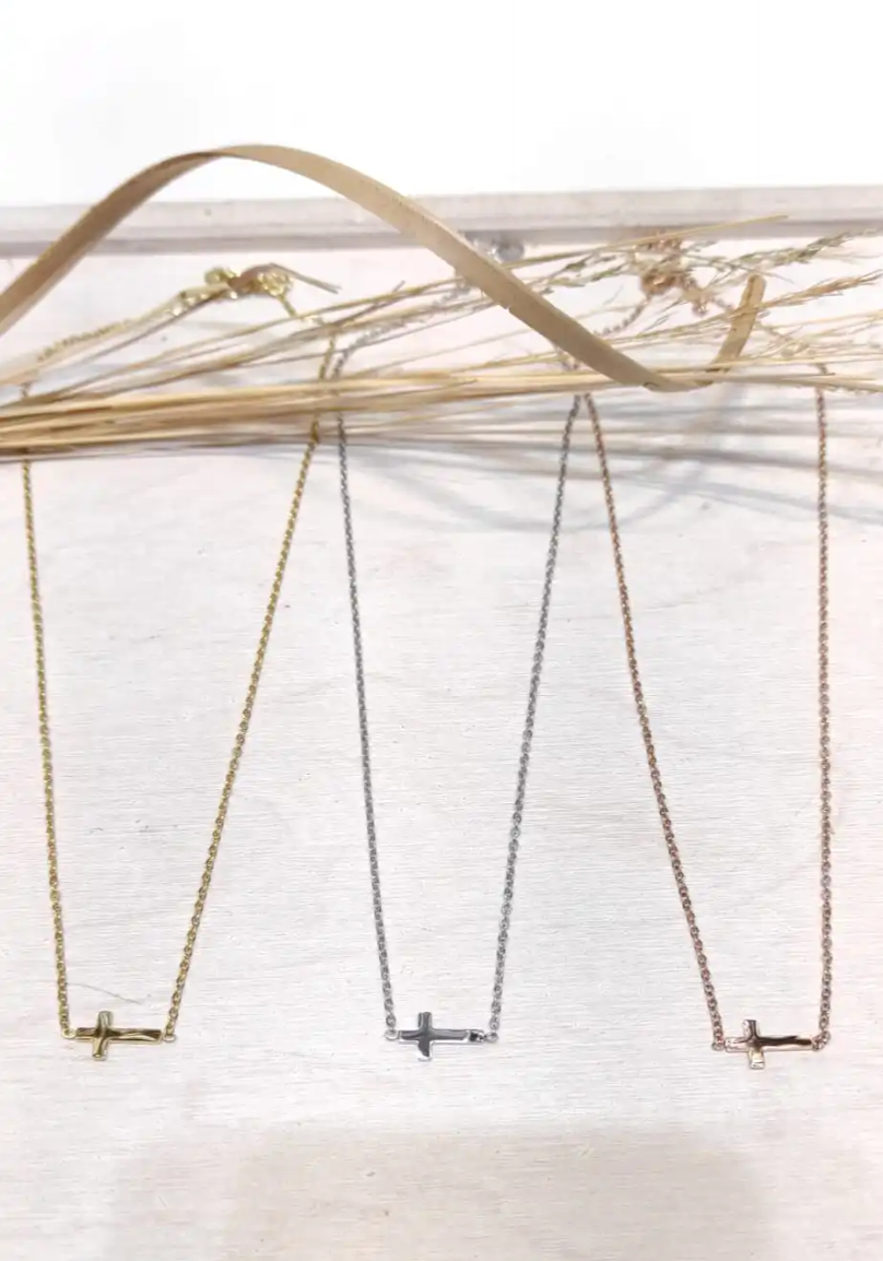 Cruz del Sur - Collier croix doré