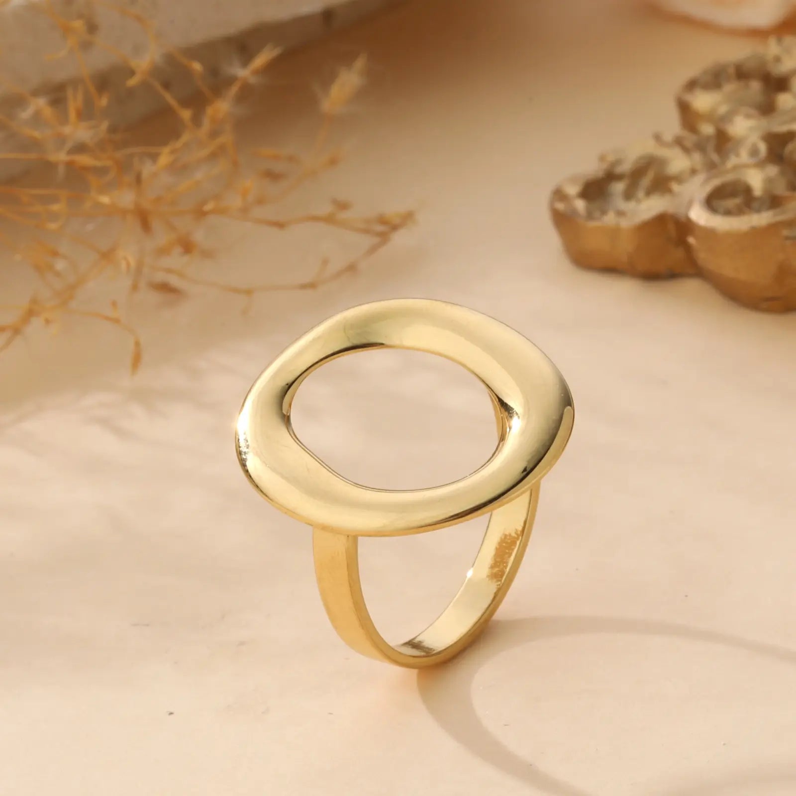 Amani - Bague acier inoxydable