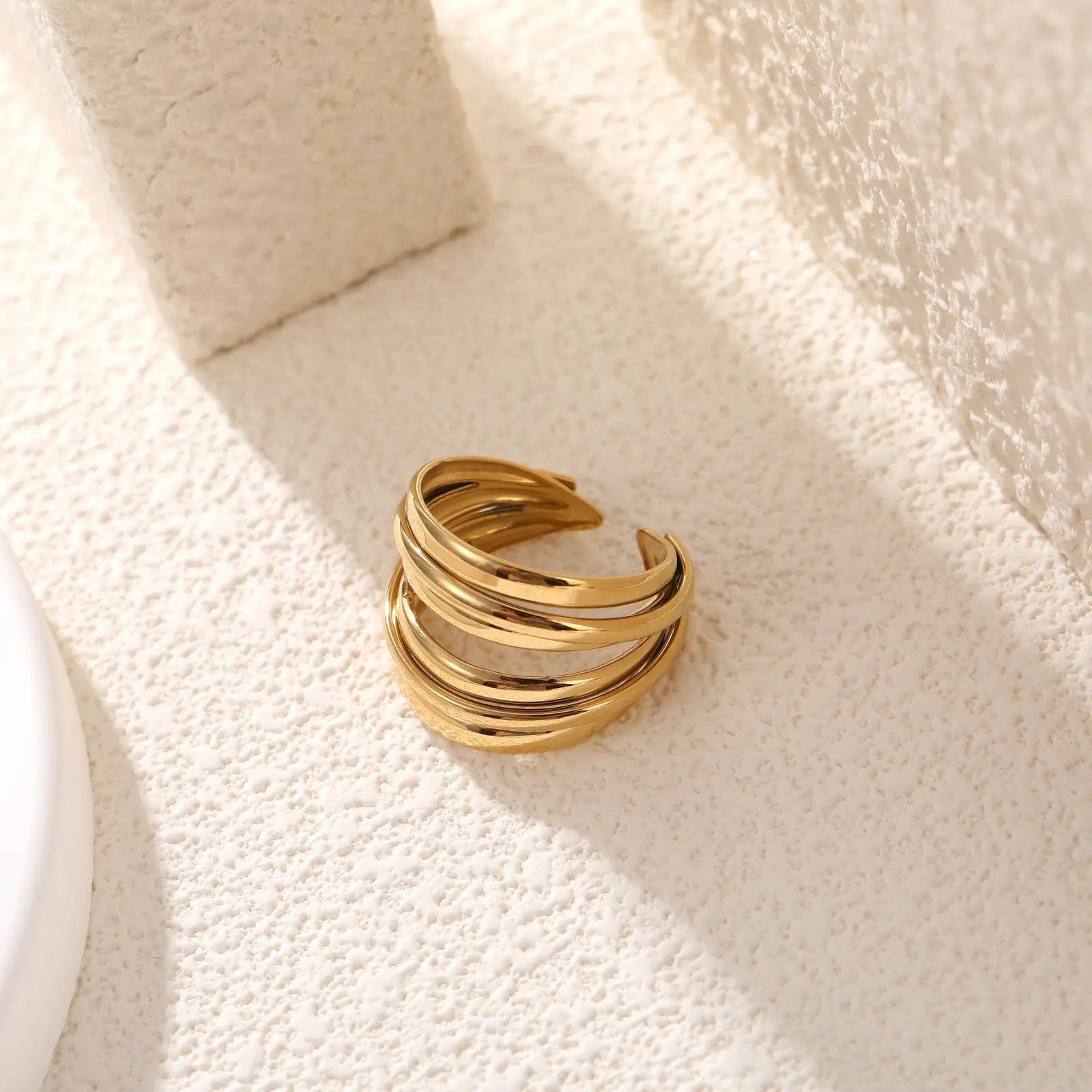 Linea - Bague acier inoxydable