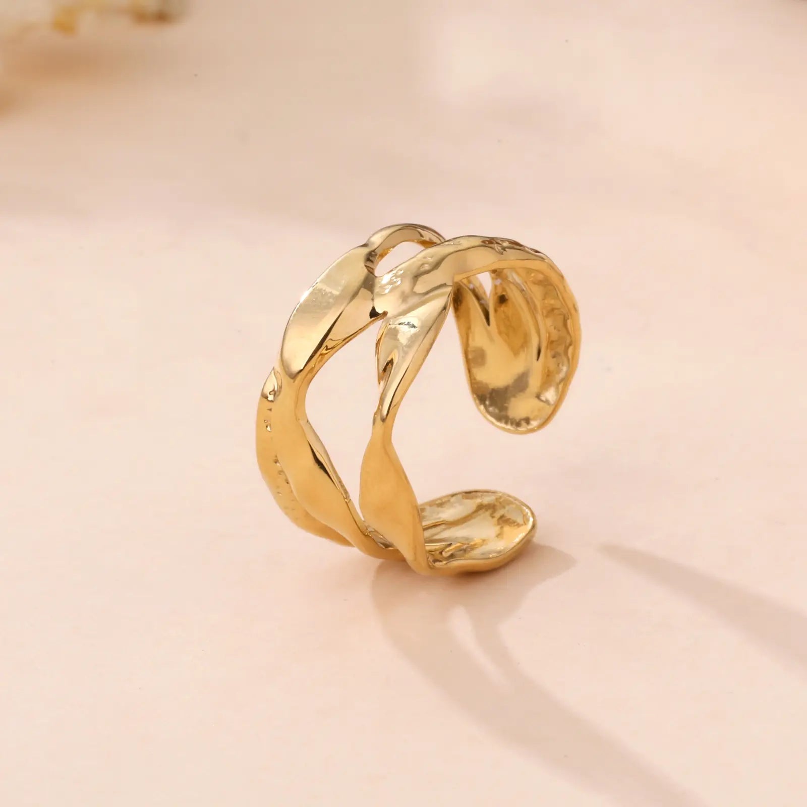 Olea - Bague acier inoxydable