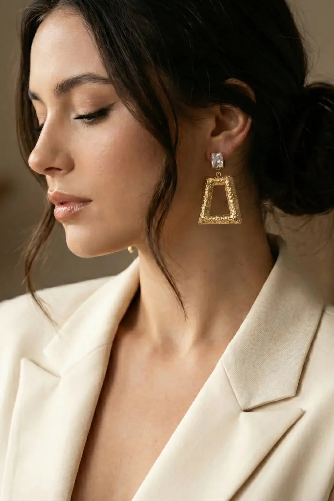 Spark - Boucles d'oreilles acier inoxydable