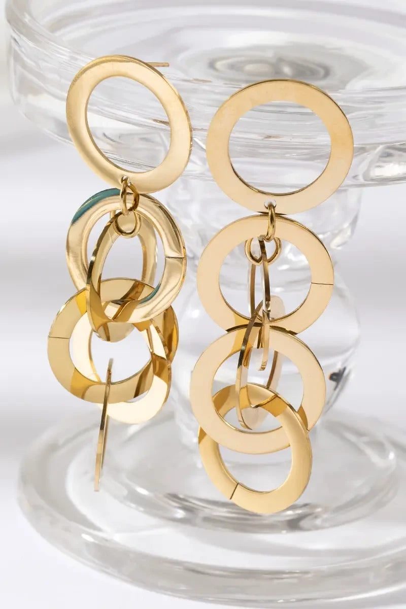 Zaya - Boucles d'oreilles acier inoxydable
