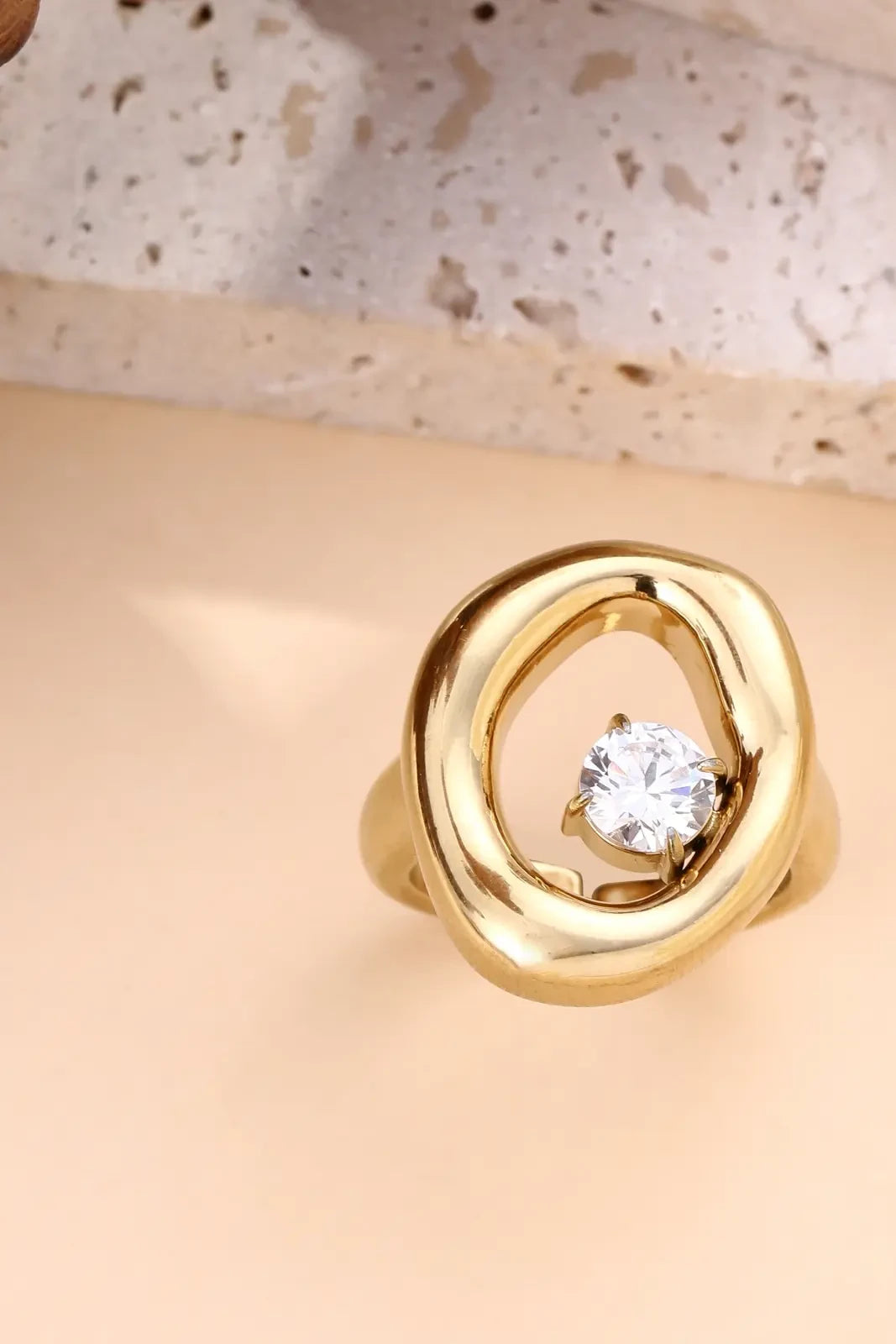 Anara - Bague acier inoxydable