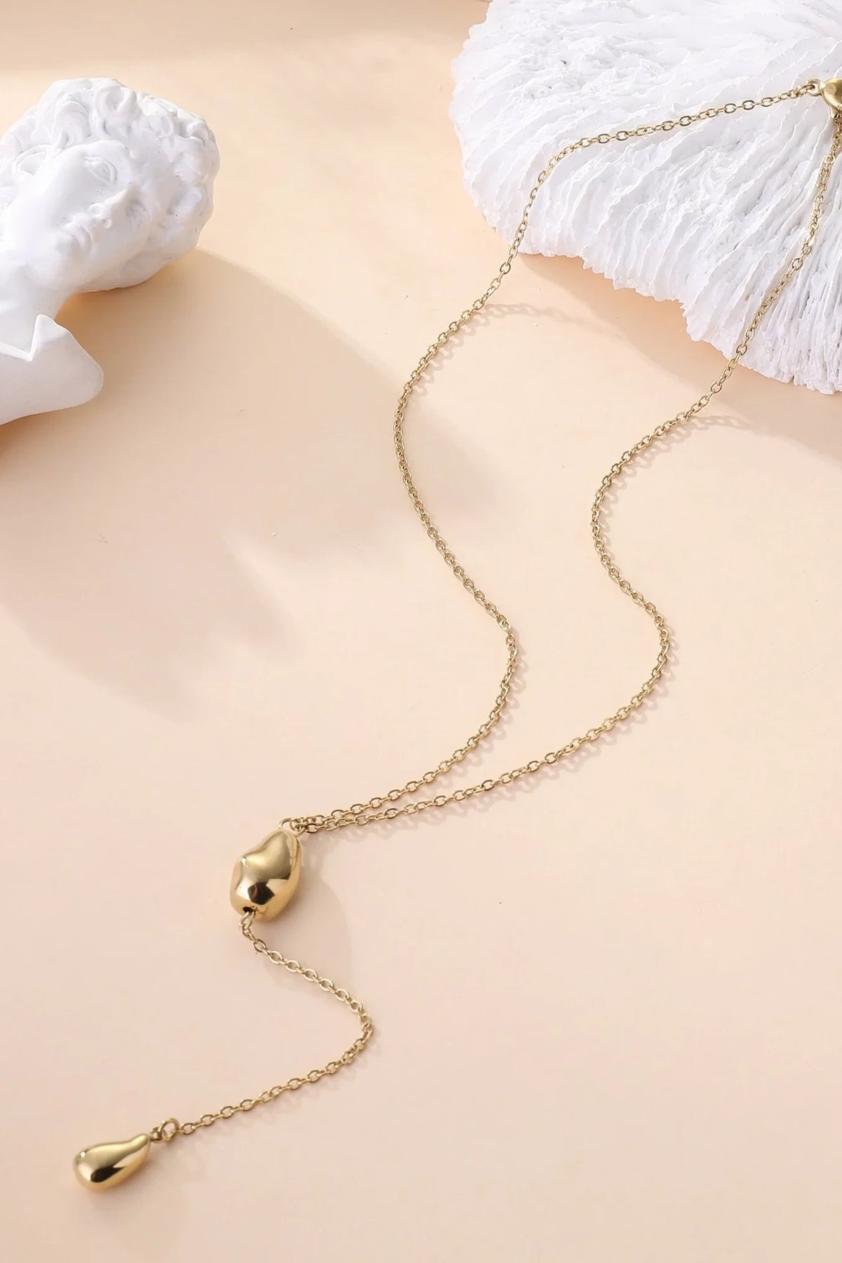 Rocío - Collier lariat goutte
