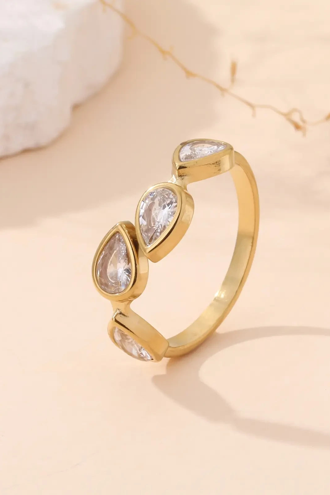 Zenia - Bague acier inoxydable