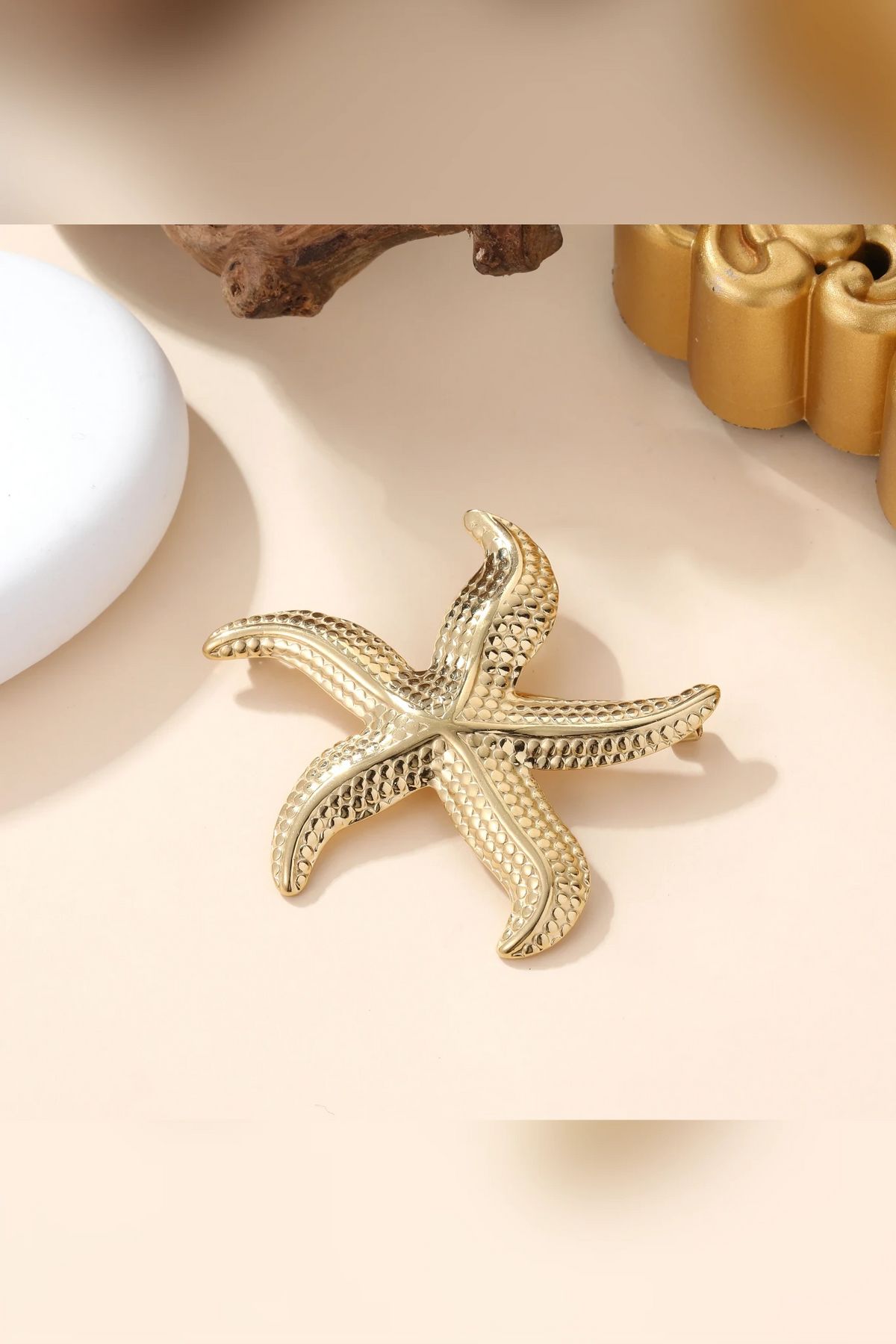 Star Prestige - Broche en acier inoxydable