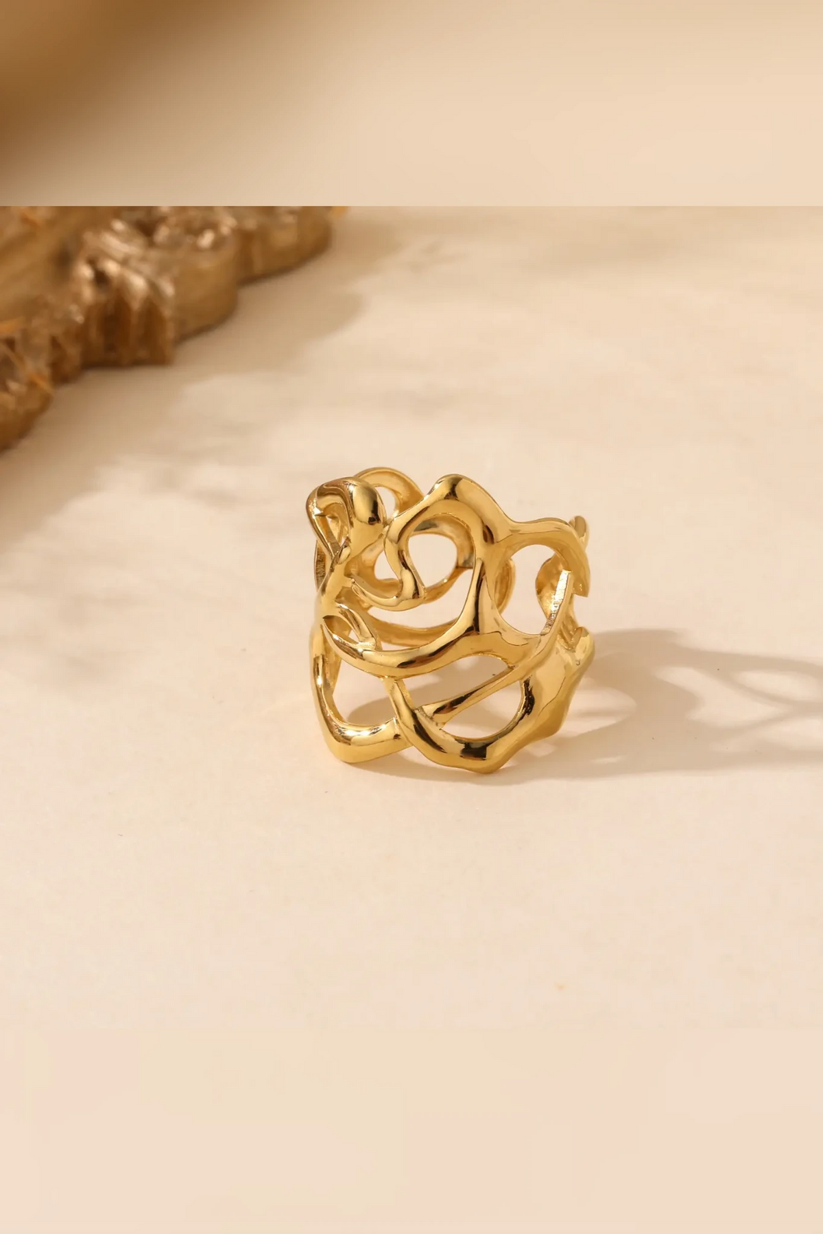 Raya - Bague acier inoxydable