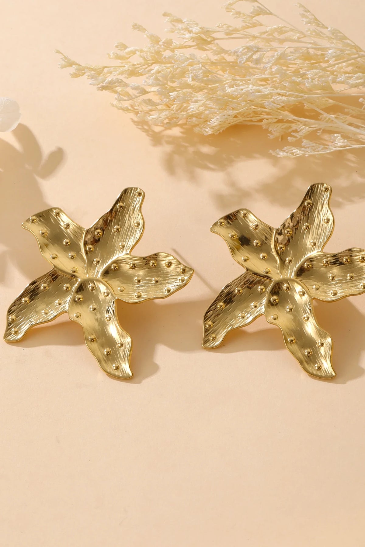 Tropicana - Boucles d'oreilles acier inoxydable