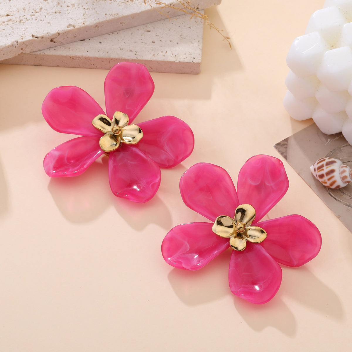 Flor Fucsia - Maxi fleur fuchsia