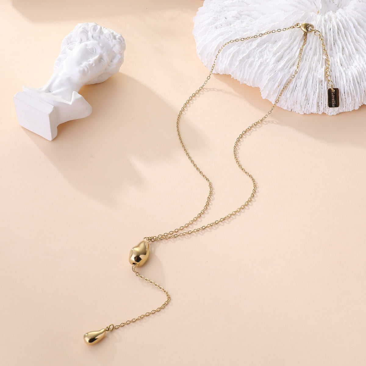 Rocío - Collier lariat goutte