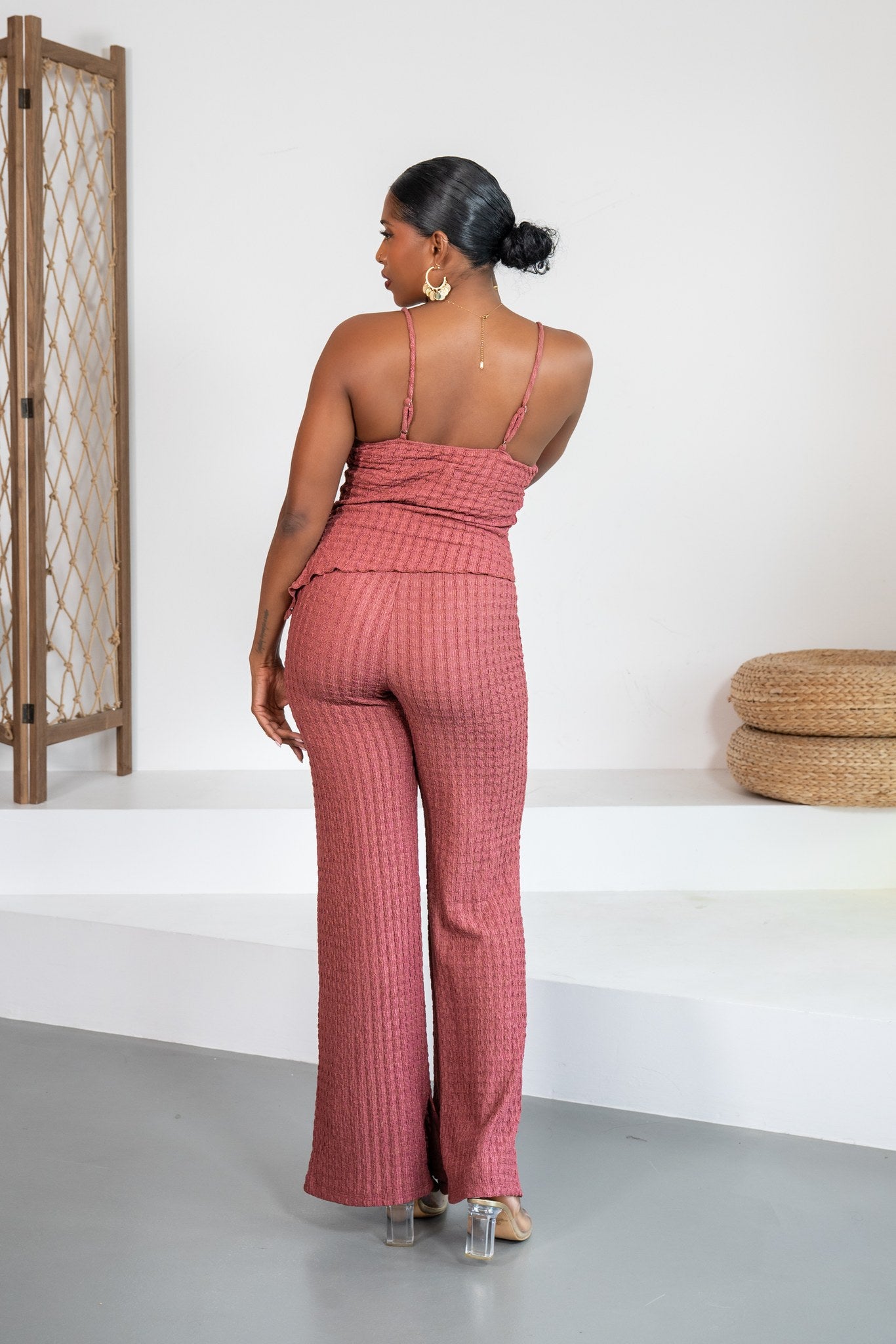 Malva - Ensemble pantalon vieux rose - photo 5