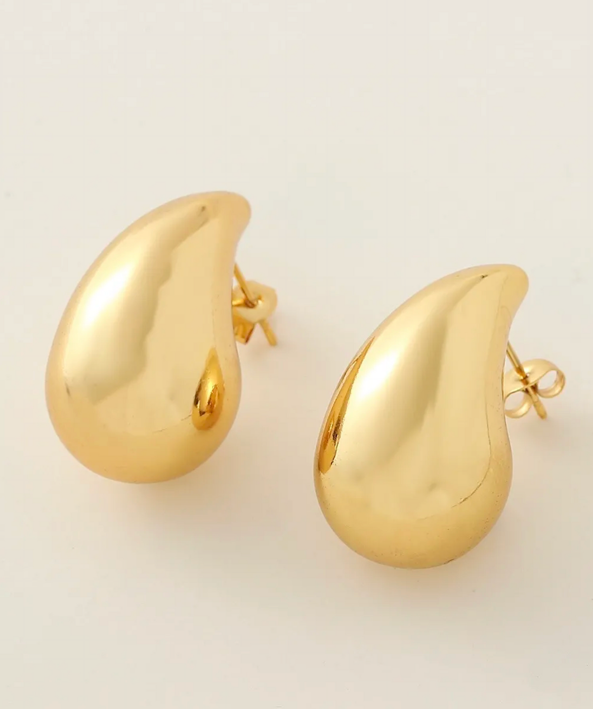 Monzón - Maxi boucles goutte dorées